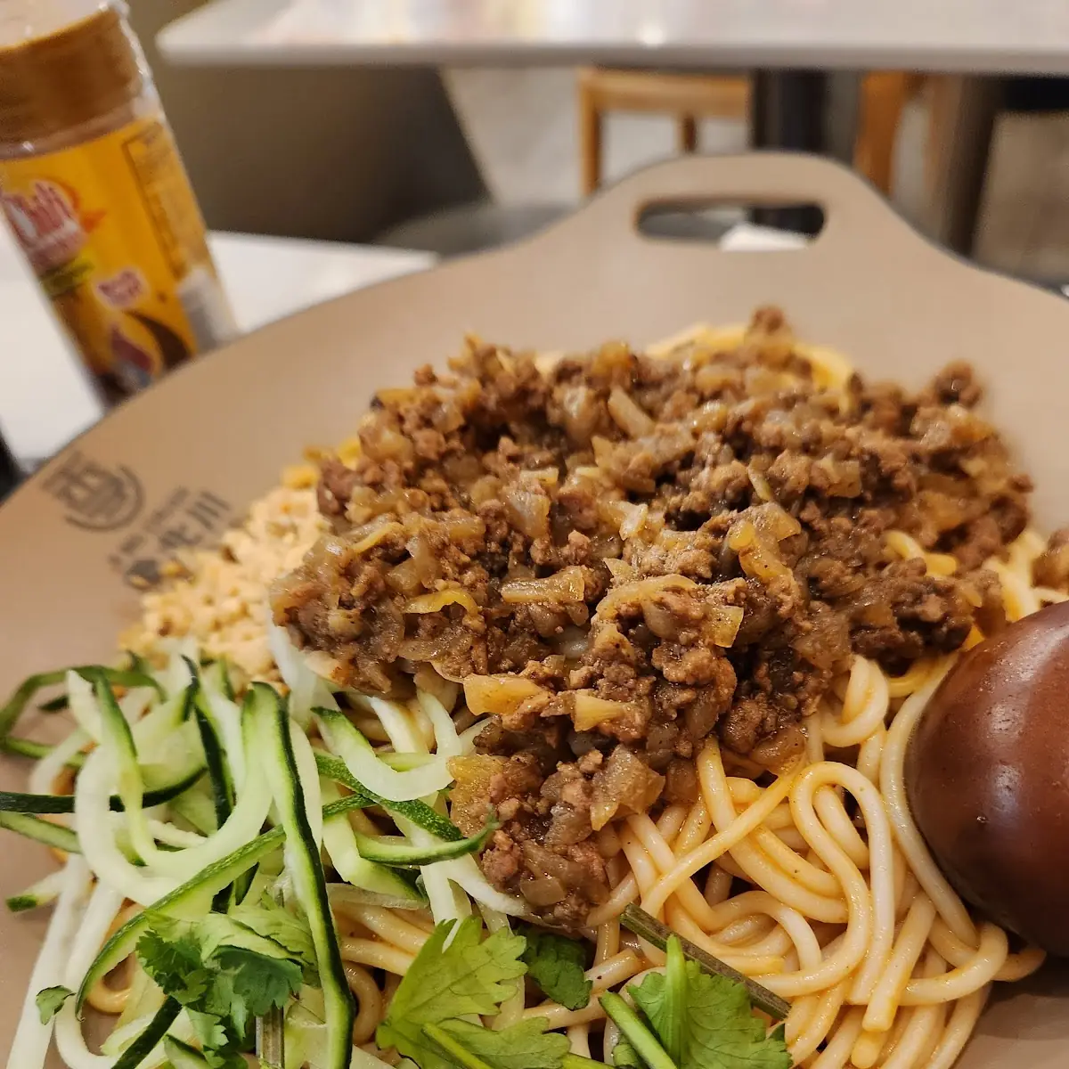 minced pork sauce mixed noodles m1 肉酱干拌粉